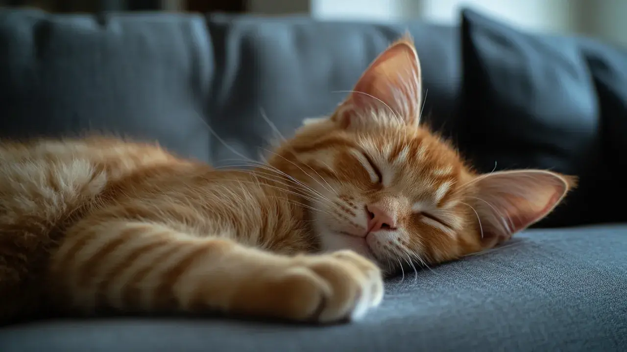 Cats Sleep Most of Their Lives