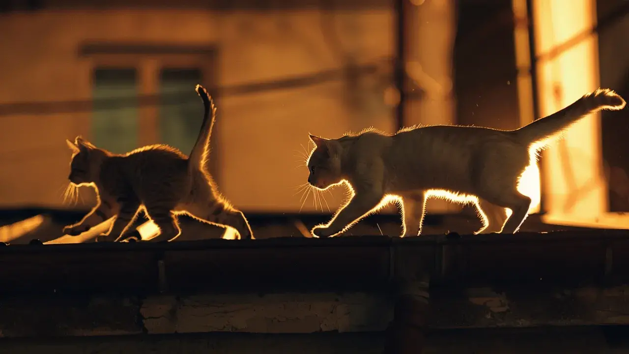Do Cats Sleep at Night?