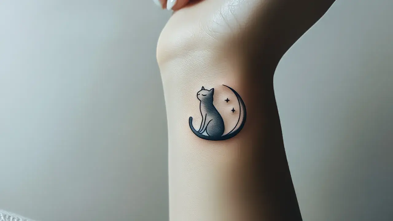 Moonlit Cat